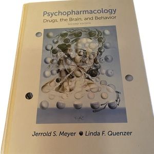 Psychopharmacology hard cover book.  Drugs the grain and behaviour.